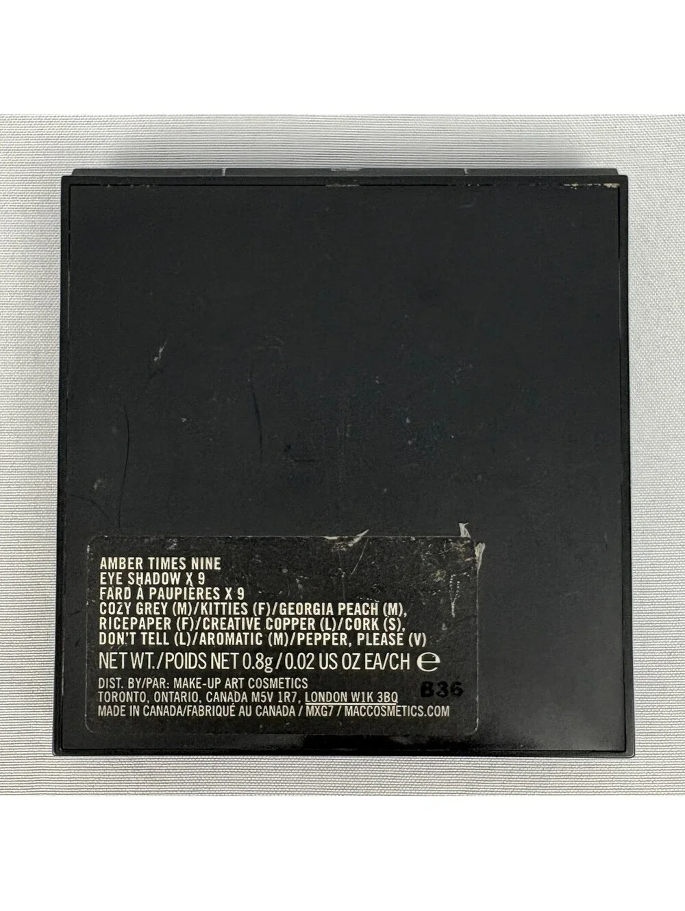 N/A mac cosmetics
